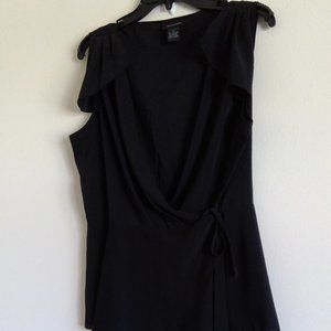 🔑💎🔑3 for$25 Peplum waist wrap v neck top XL